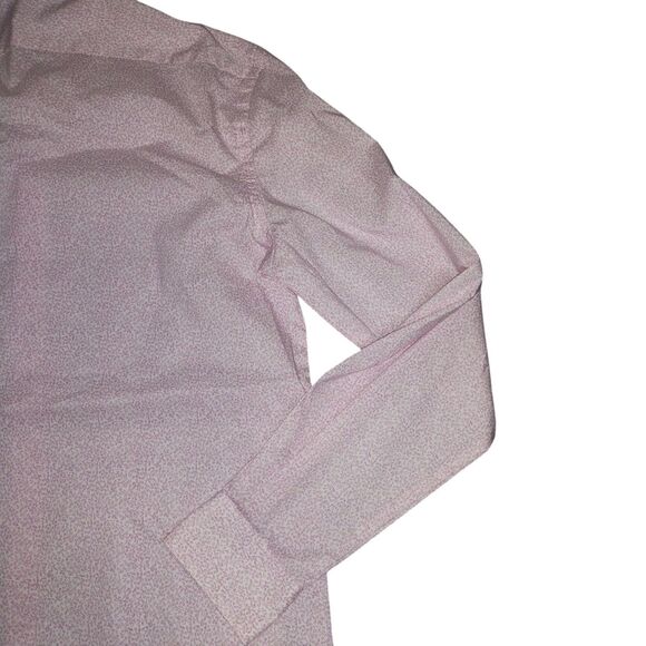 Van Heusen Dress Shirt Mens 14.5 32/33 Pink Slim Fit Stretch Stain Shield Wrinkl - Picture 9 of 11